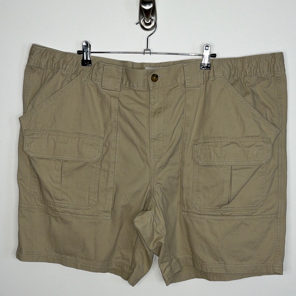 Croft & Barrow Cargo Shorts Size 50 Stretch Comfort Waist Cargo Pockets